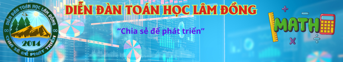 DIỄN ĐÀN TOÁN HỌC LÂM ĐỒNG